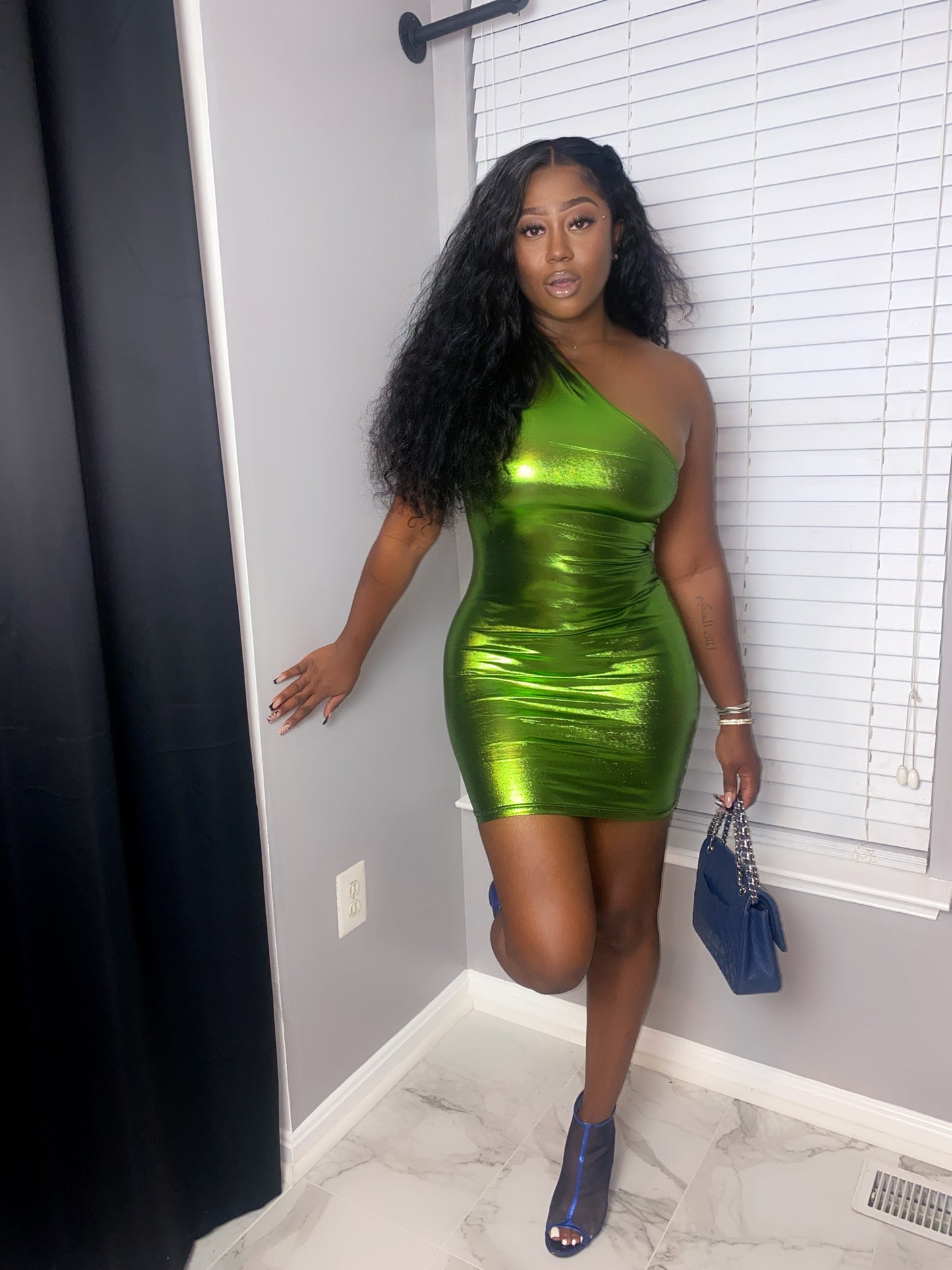 METALLIC DRESS